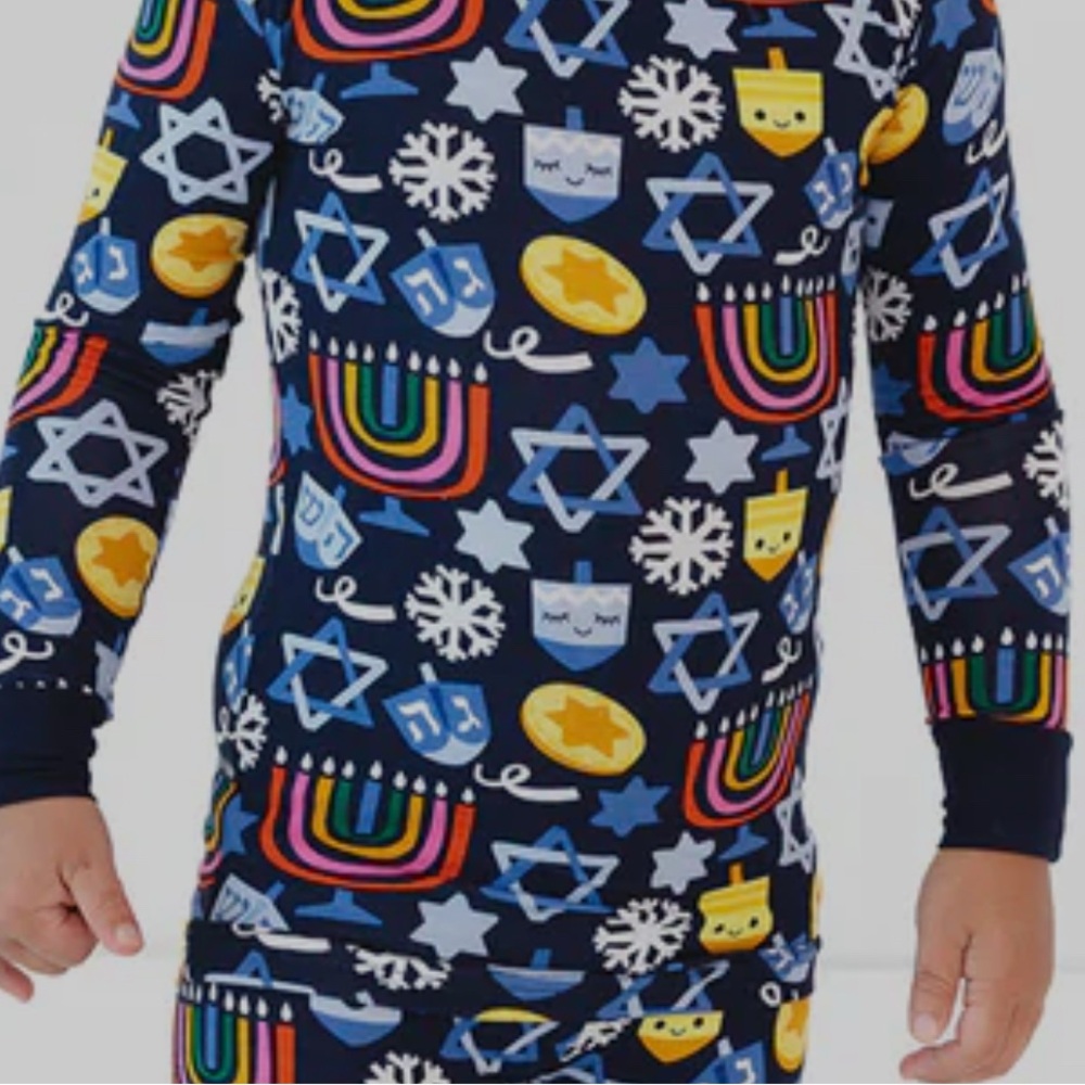 Little Sleepies Hanukkah Icons PJ Set - 3T
